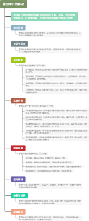 管理审计的特点