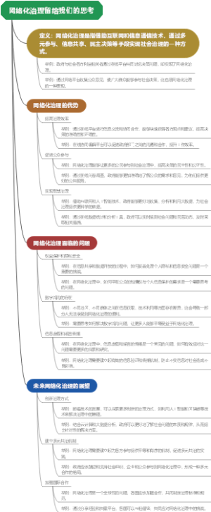网络化治理留给我们的思考