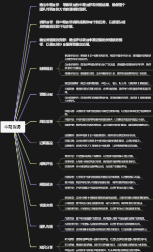 中期服务
