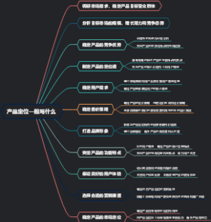 产品定位一般写什么