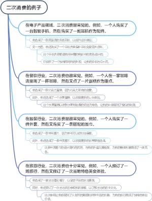 二次消费的例子