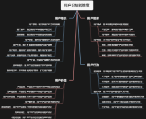 用户分层的维度