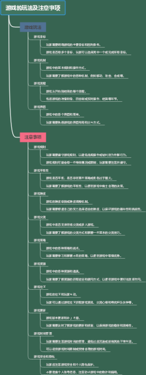 游戏的玩法及注意事项