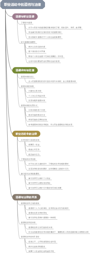 职业活动中的道德与法律