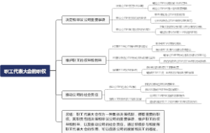 职工代表大会的职权