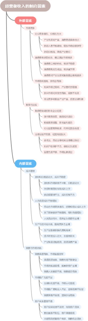 经营者收入的制约因素