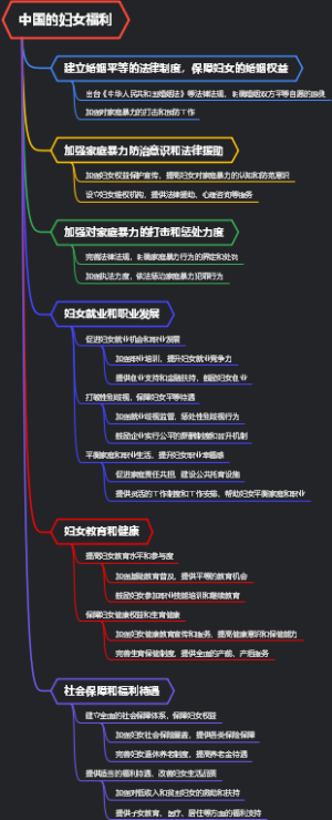 中国的妇女福利