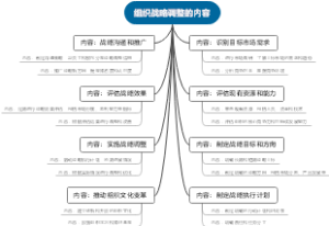 组织战略调整的内容