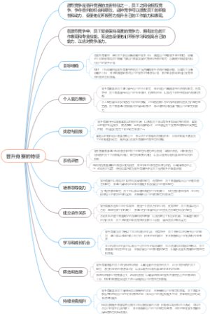 晋升竞赛的特征
