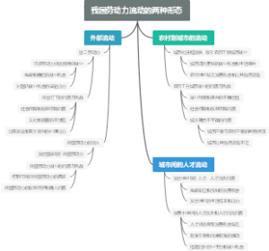 我国劳动力流动的两种形态
