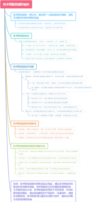技术联盟的组织结构