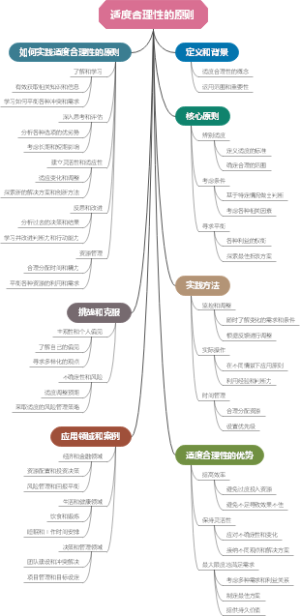 适度合理性的原则