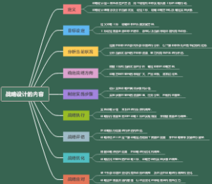 战略设计的内容