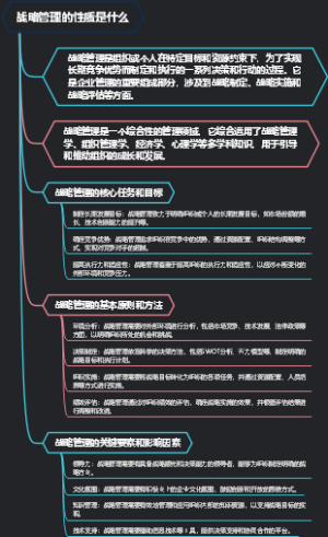 战略管理的性质是什么