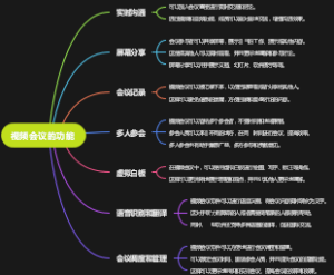 视频会议的功能
