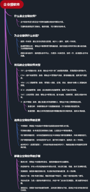 企业级软件