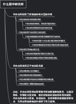 什么是中转仓库