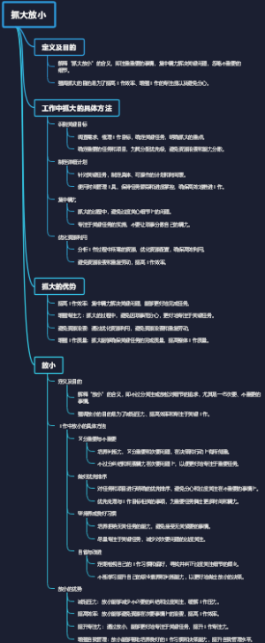 抓大放小
