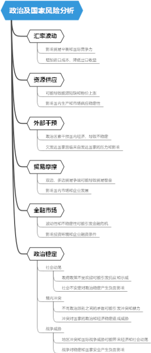 政治及国家风险分析