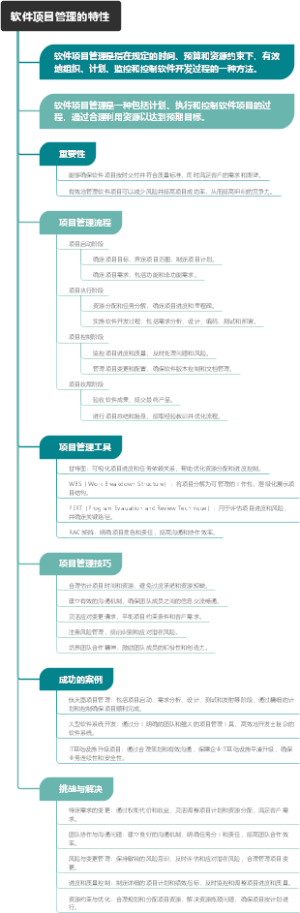 软件项目管理的特性