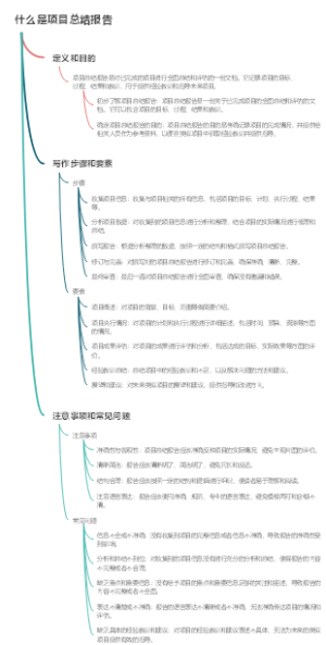 什么是项目总结报告
