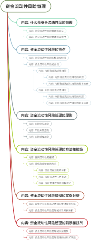资金流动性风险管理