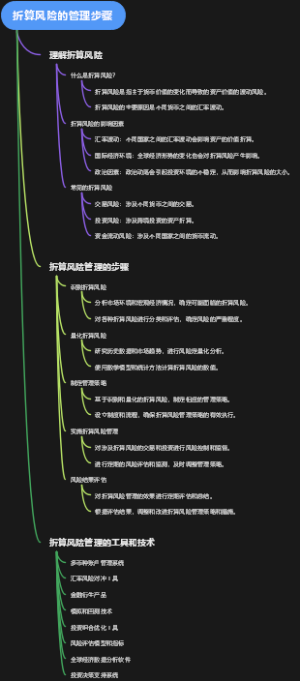 折算风险的管理步骤