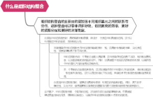 什么是组织结构整合