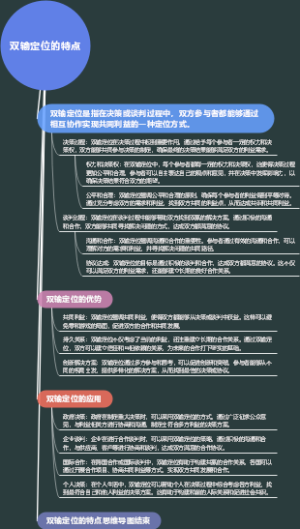 双输定位的特点