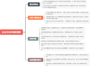 企业文化诊断的范畴