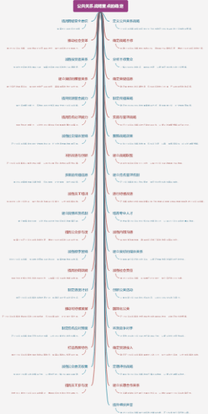 公共关系战略重点的确定