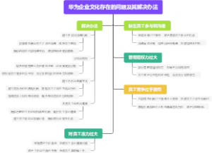 华为企业文化存在的问题及其解决办法