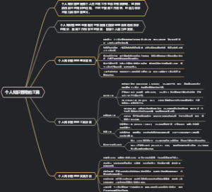 个人知识管理的工具