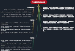 产业集群风险的类型