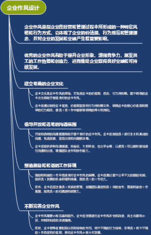 企业作风设计