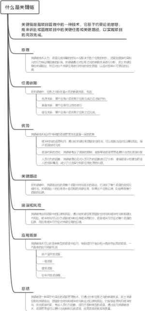 什么是关键链