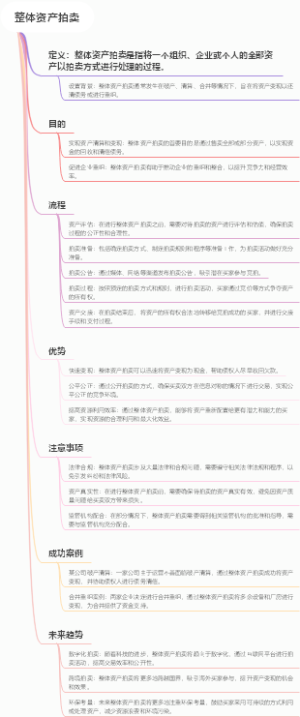 整体资产拍卖
