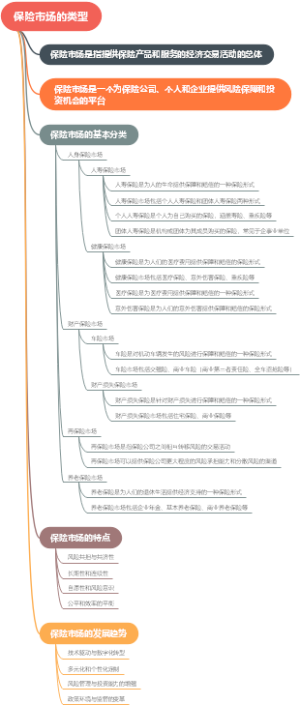 保险市场的类型