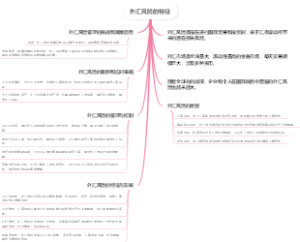 外汇风险的特征