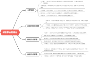 解散事由的规定
