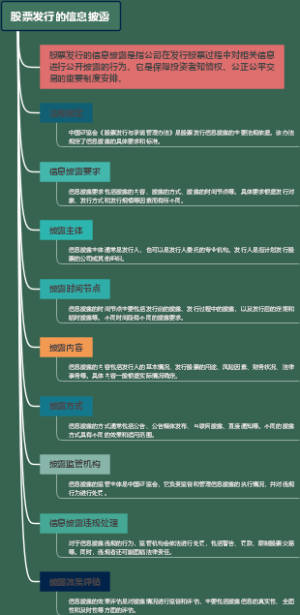 股票发行的信息披露