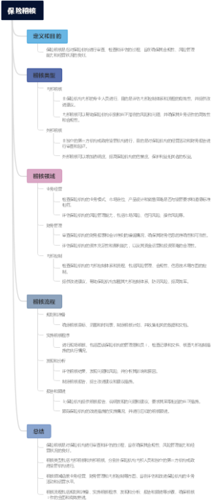 保险稽核