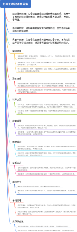 影响汇率波动的因素