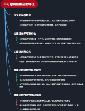 不可撤销信用证的特征