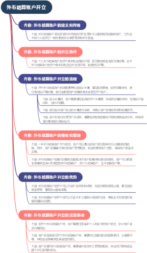 外币结算账户开立