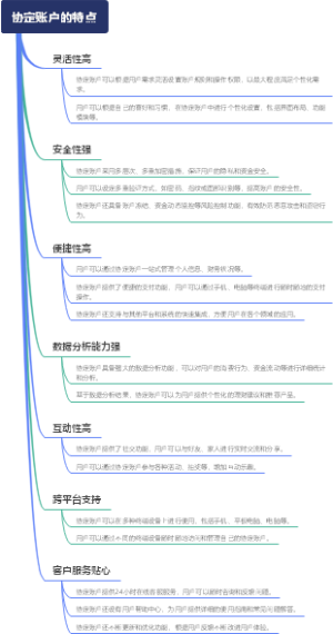 协定账户的特点