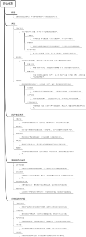 实物投资