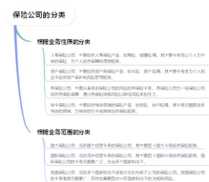 保险公司的分类