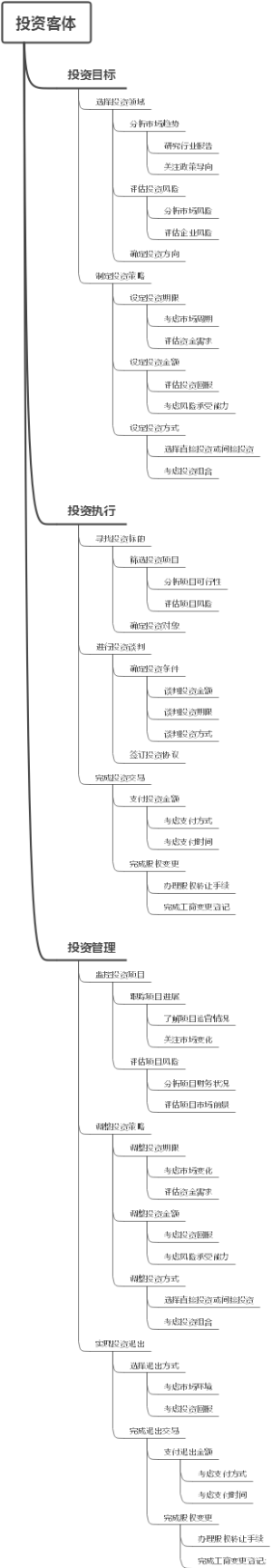 投资客体