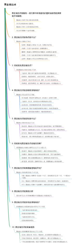 黄金输出点